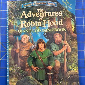 The Adventures of Robin Hood Giant Coloring Book